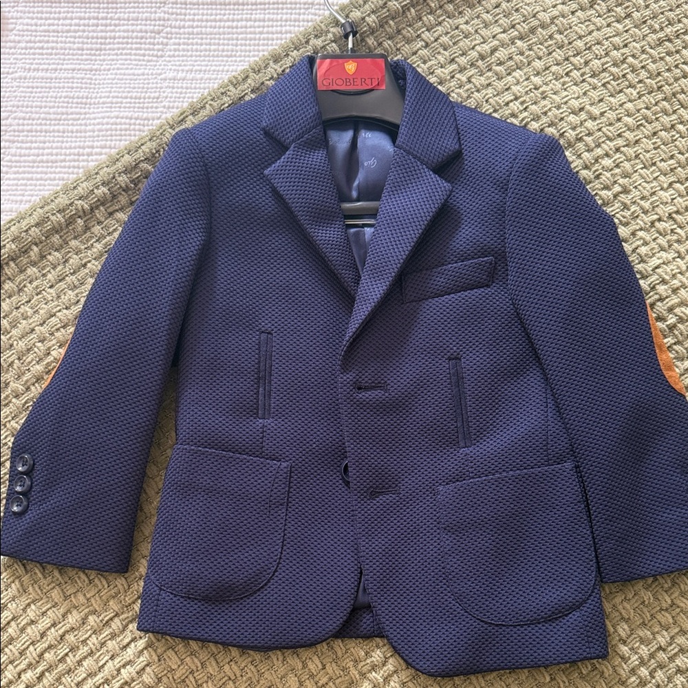 Gioberti Navy Kids Blazer
